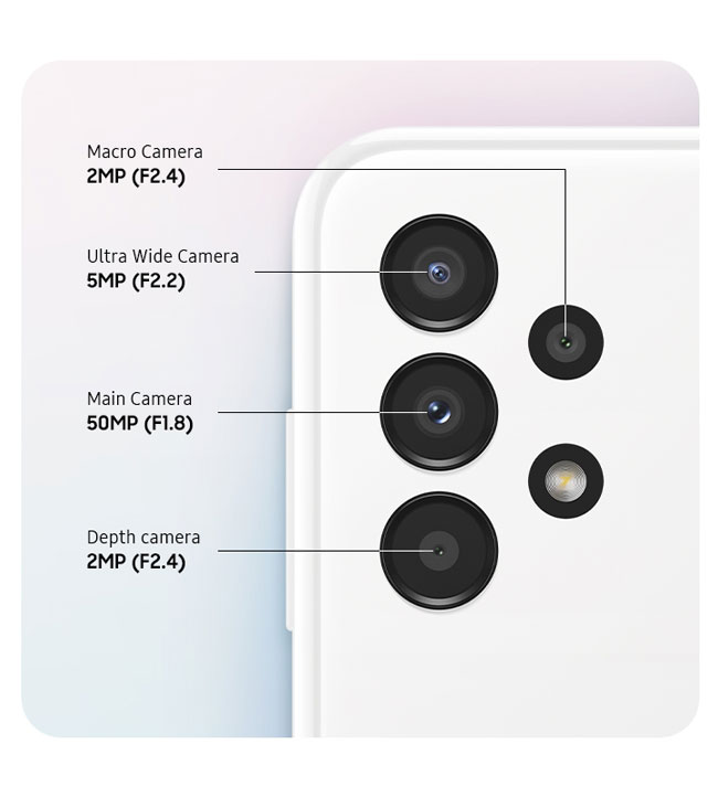 مشخصات دوربین چهارگانه A13