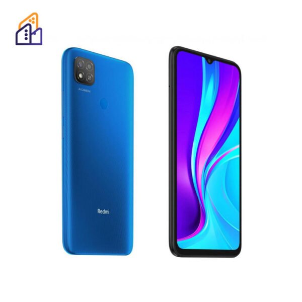 رنگ آبی گوشی شیائومی Redmi 9c رم 4 گیگابایت با حافظه 128 گیگابایت