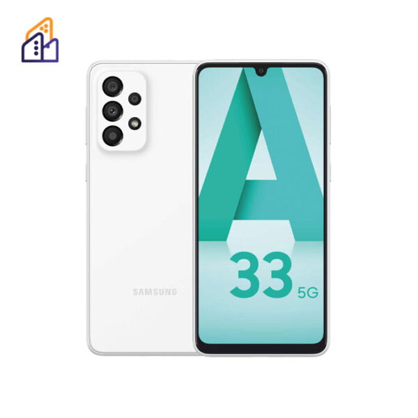 عکس رنگ سفید گوشی گلکسی A33 5G با رم 6 گیگابایت و حافظه 128 گیگابایت