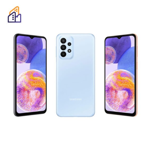 رنگ آبی گوشی galaxy a23 4/64