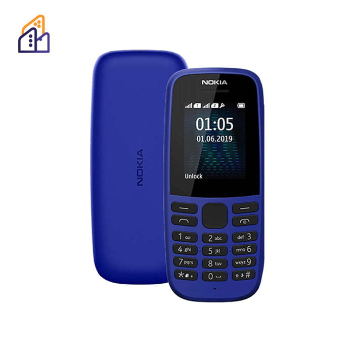 رنگ آبی گوشی nokia 105