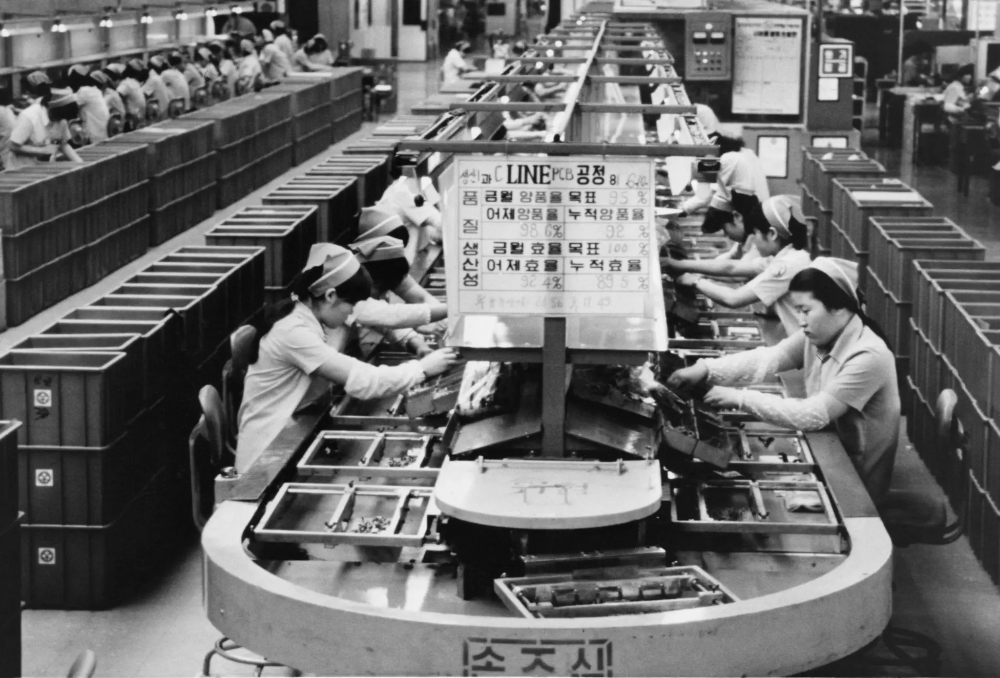 عکس از شرکت سامسونگ سالهای جنگ کره